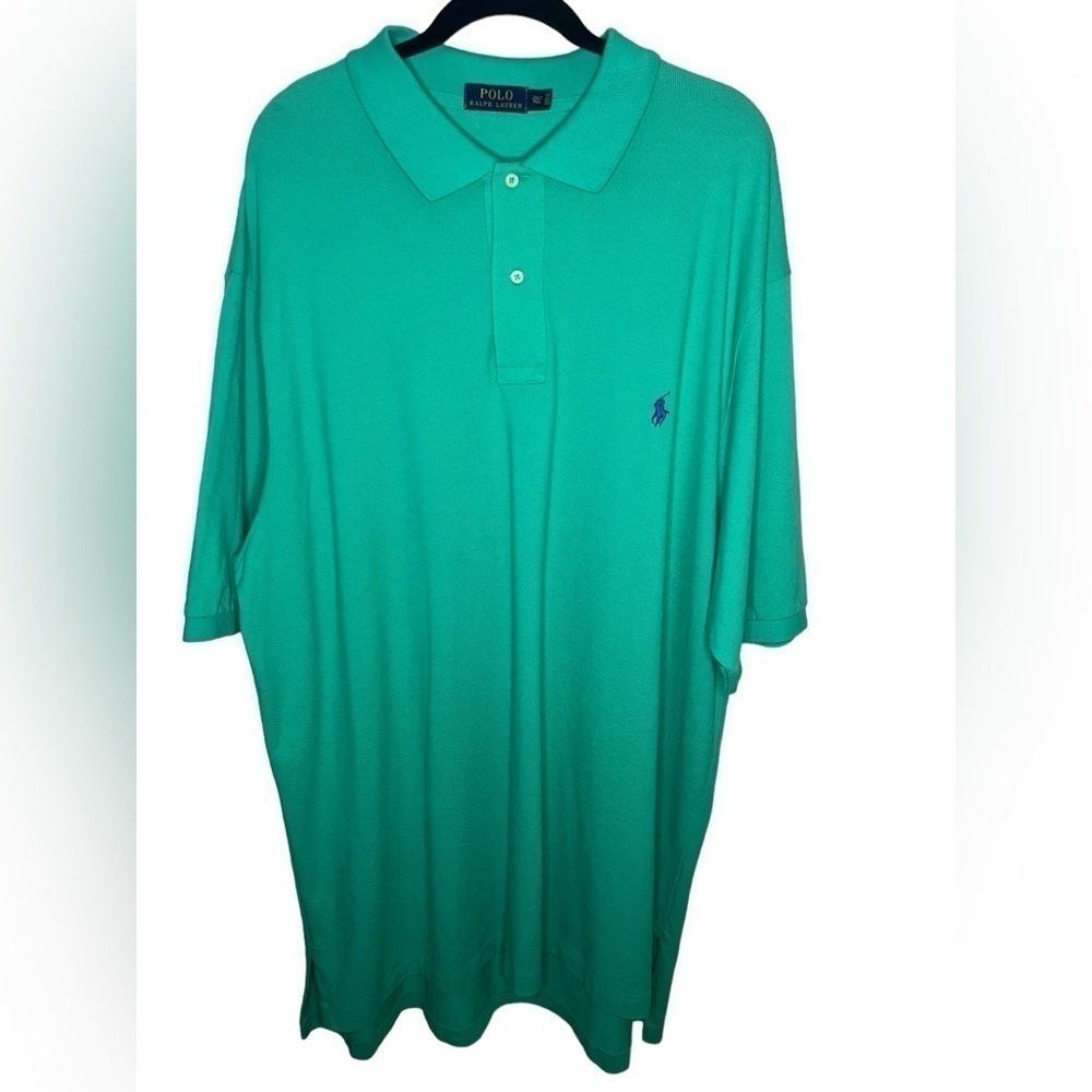 Polo Ralph Lauren Short Sleeve Polo Size 2XLT Green